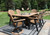 Garden Classic Firetable - Comfo Back Dining Chairs