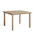 44" Square Vida Aluminum Outdoor Dining Table