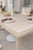 44" X 73" Rectangle Vida Poly Outdoor Bar Table