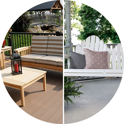 Wood vs. Poly Kauffman Lawn Furniture