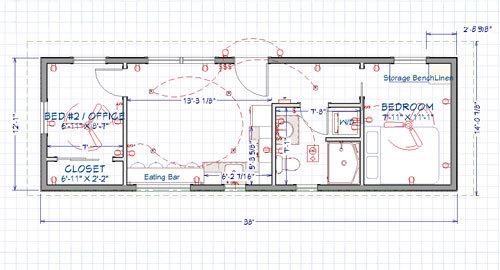 Tiny Home Floor Plan