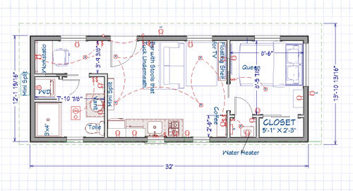 Tiny Home Floor Plan