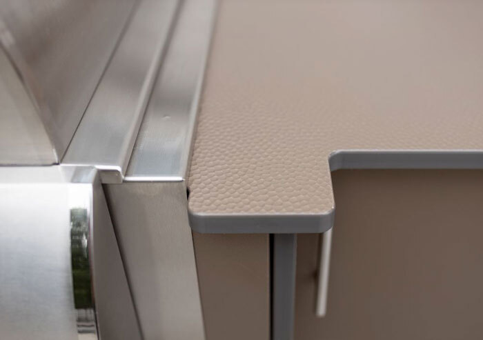 Hammered Countertop