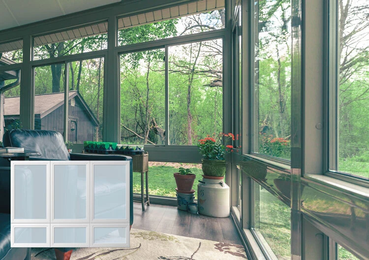 Glass wall style