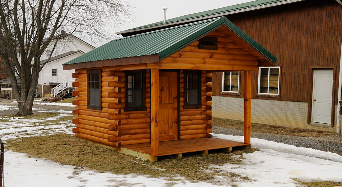 Amish made Playhouse Log Cabin