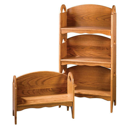Deacon S Bench Stackable Bookshelf Kauffman Lawn Furniture