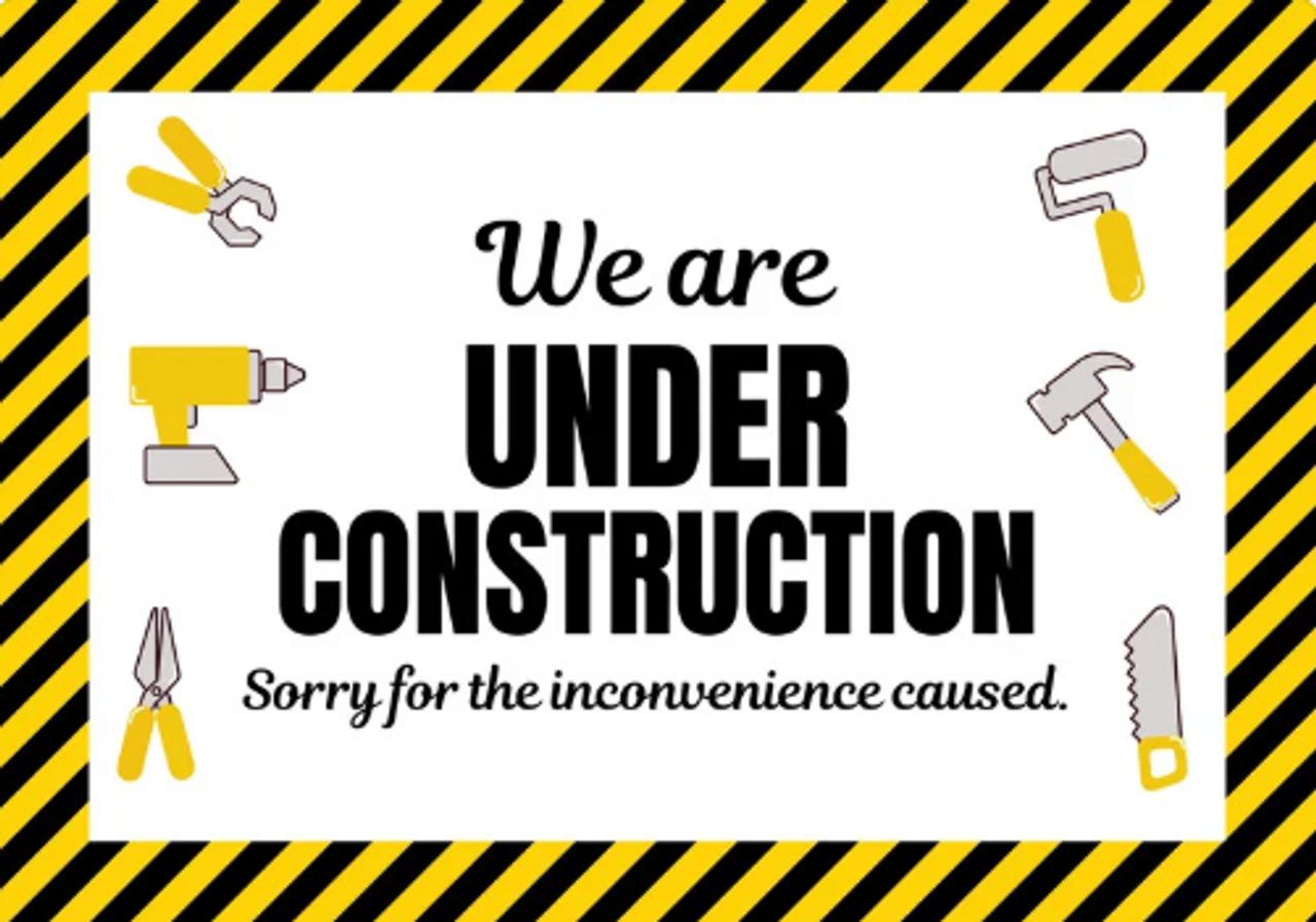 WE ARE UNDER CONSTRUCTION