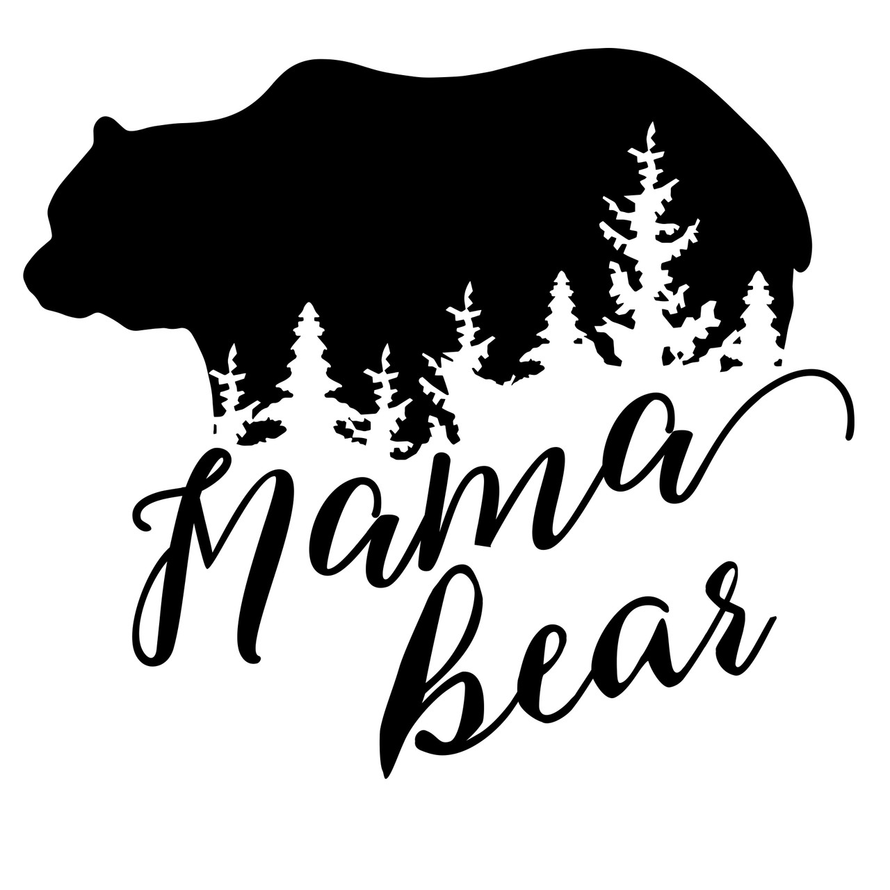 MAM BEAR DECAL - Brideau's Apparel & Gifts