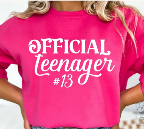 Official Teenager 13 Official Teenager 13