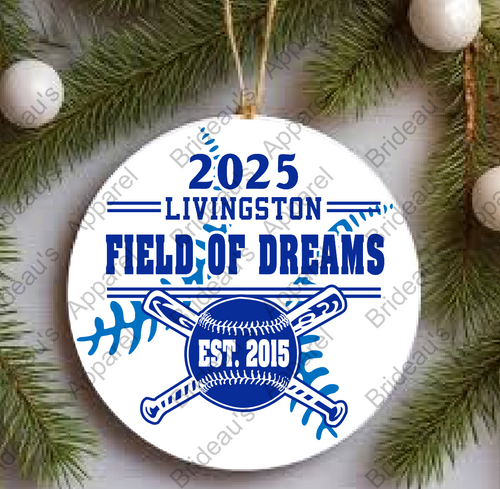FIELD OF DREAMS ORNAMENT FIELD OF DREAMS ORNAMENT