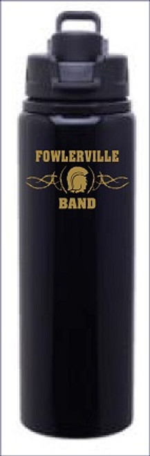 FOWLERVILLE BAND WATER BOTTLE - TATTOO