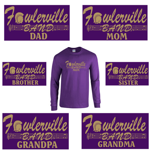 FOWLERVILLE BAND FAMILY LONG SLEEVE 2019