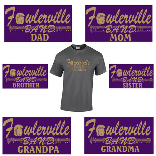 FOWLERVILLE BAND FAMILY TEE 2019