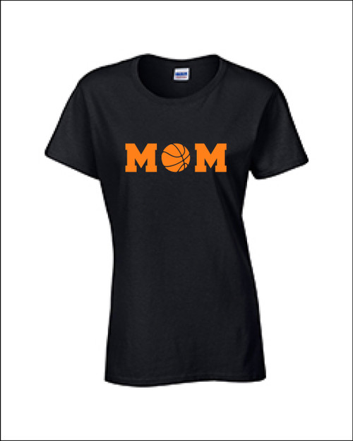 MOM W/BASKETBALL SHIRT