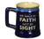 Decorative Walk By Faith Not By Sight Porcelain Coffee Mug 18oz.