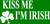 KISS ME I'M IRISH T-SHIRT