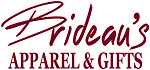 BRIDEAU'S
APPAREL & GIFTS