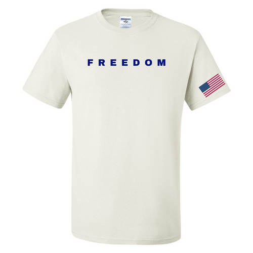 White - FREEDOM Freedom Shirt T T-shirt SAINT × Shirts com: Gifts