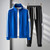 Men's Color Sport Cardigan Zipper Jacket And Jogger Pants Two-piece Set