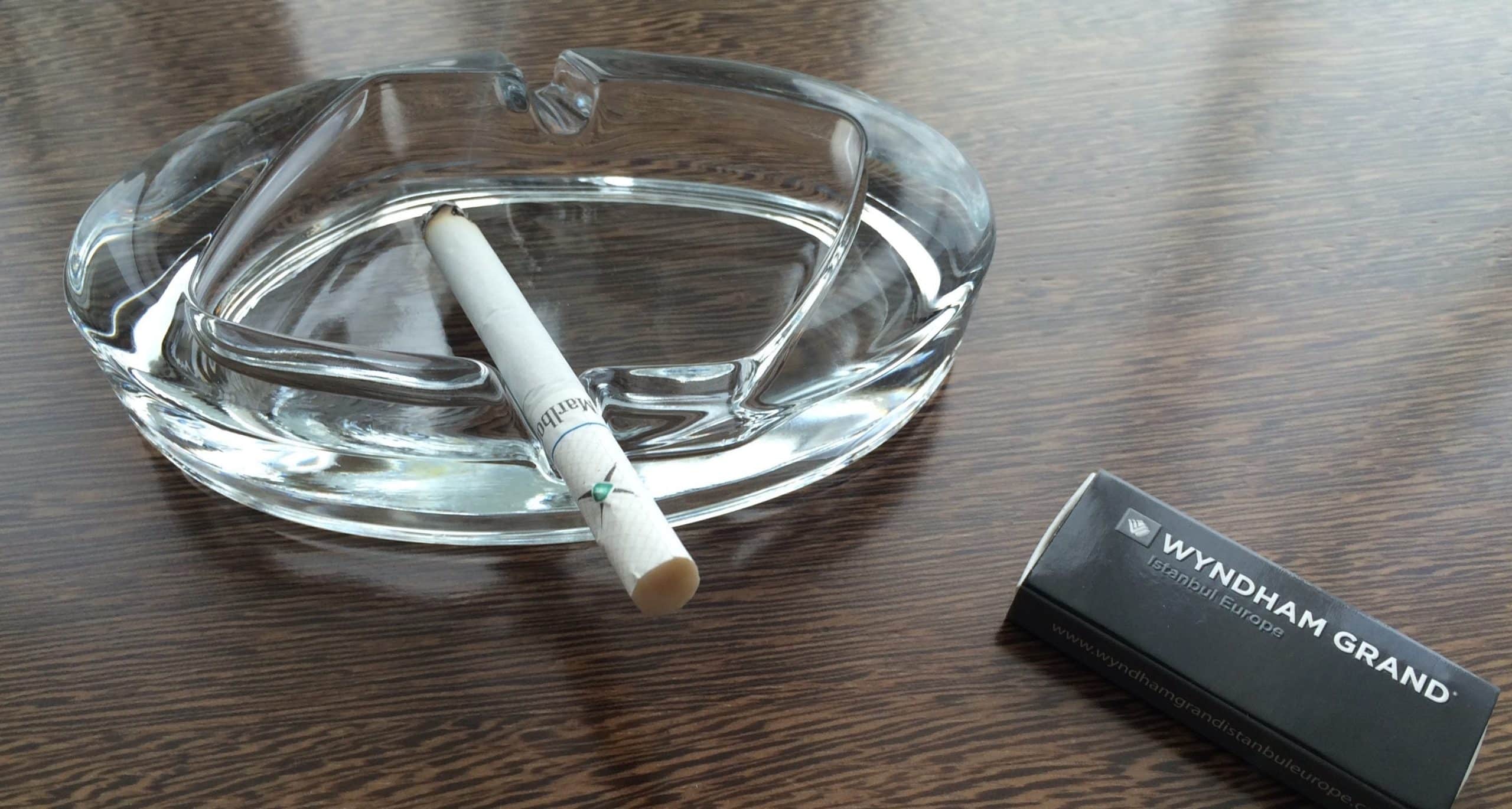 cigarette ash tray