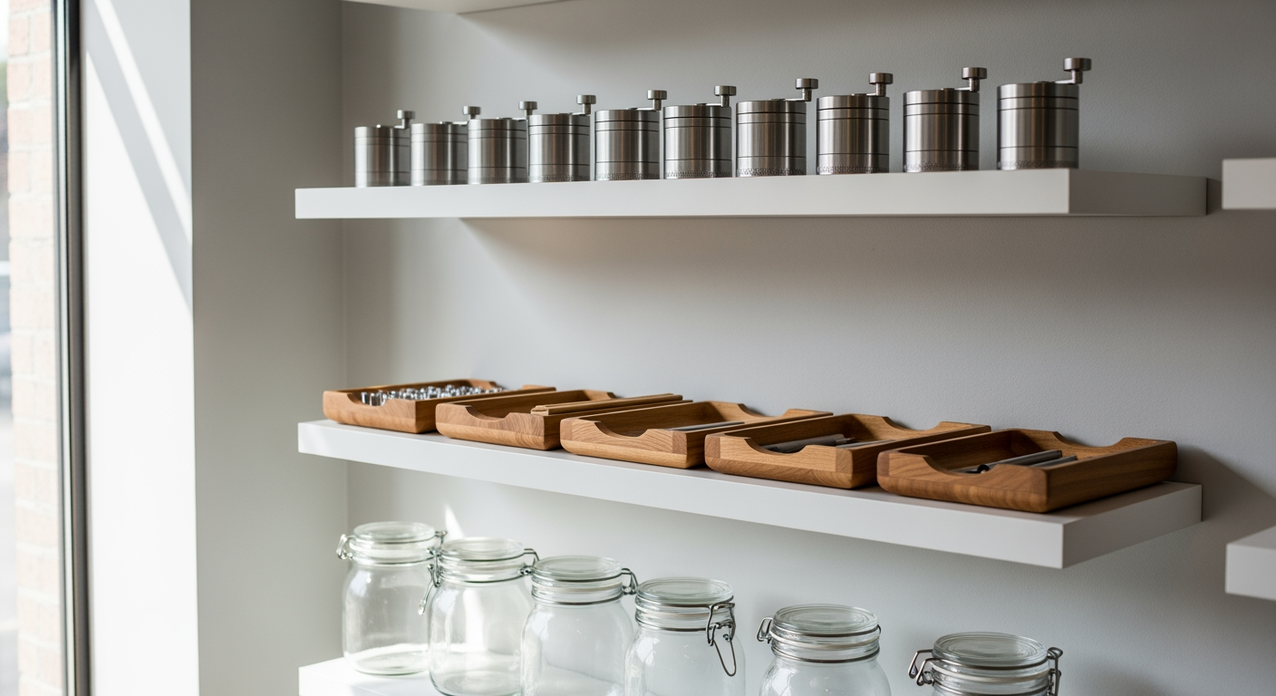 Dispensary cannabis storage solutions