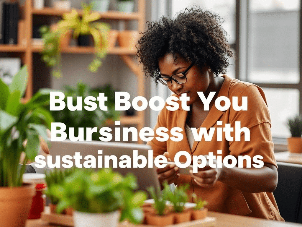 Boost Your Business with Sustainable Options