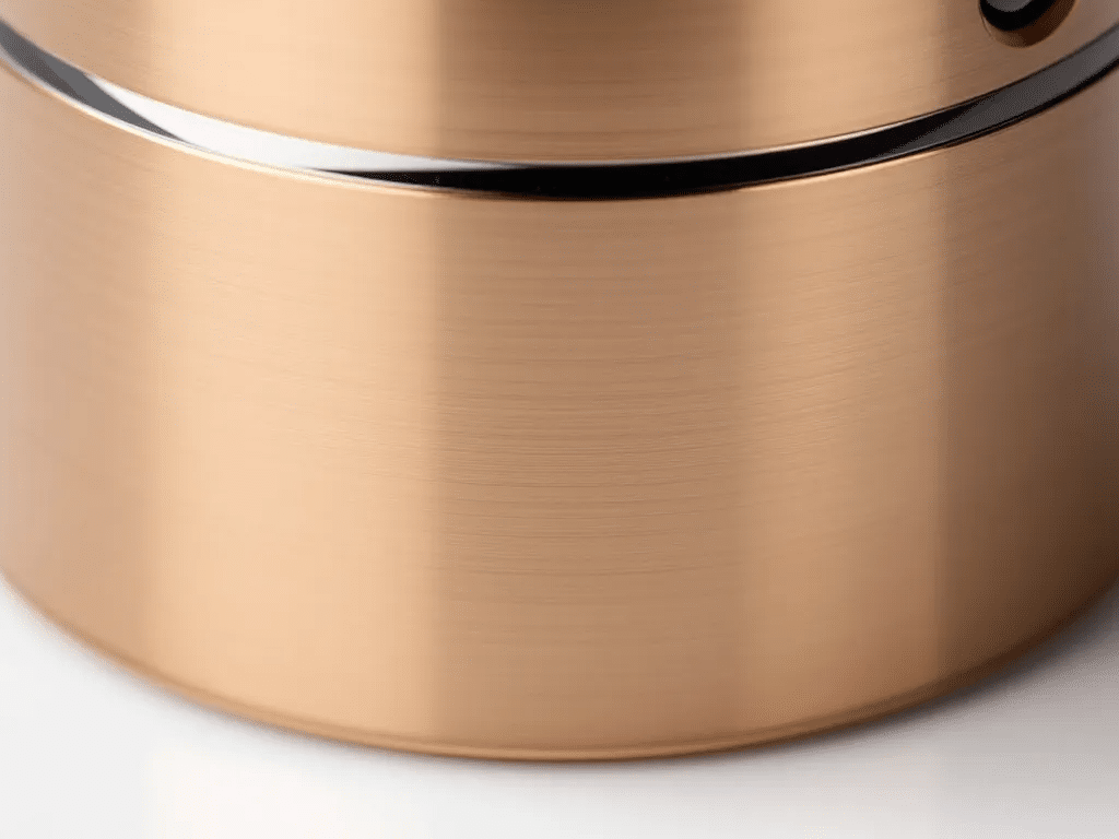 A close-up view of a brilliant cut grinder showcasing its design and features.