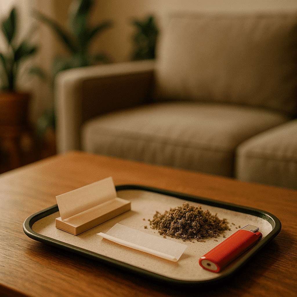 Rolling tray kit