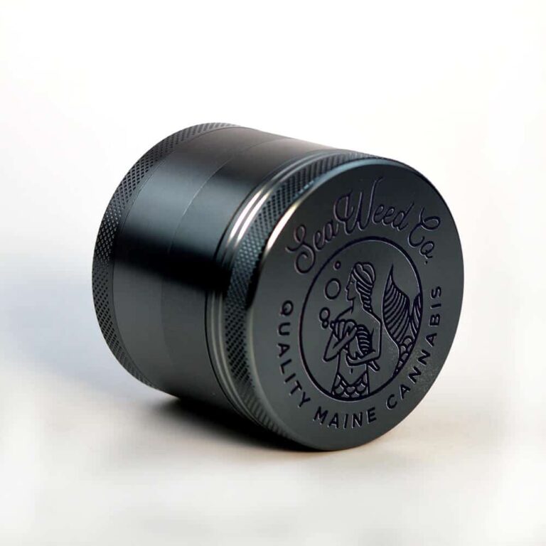 Gunmetal Aluminum Grinder UV Print