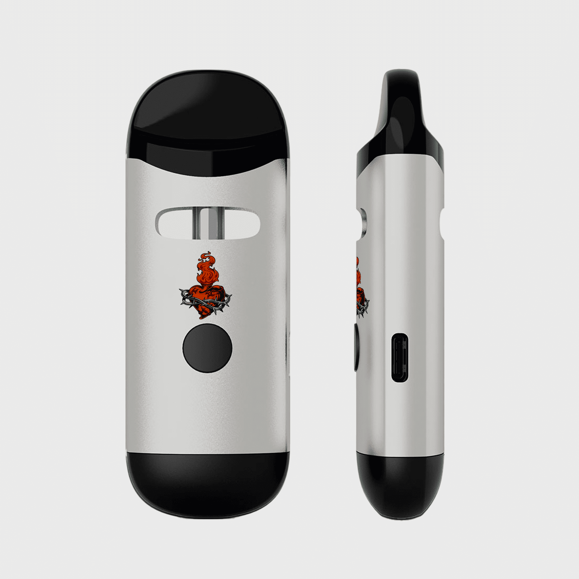 AeroLite Vape Pen being held, demonstrating its portability.