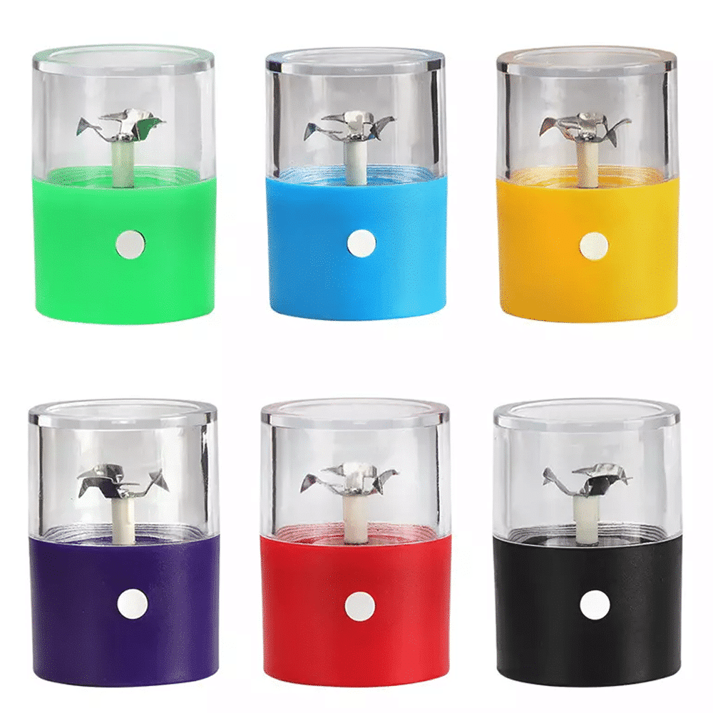 A collection of colorful electric grinders, showing their convenient and powerful design.