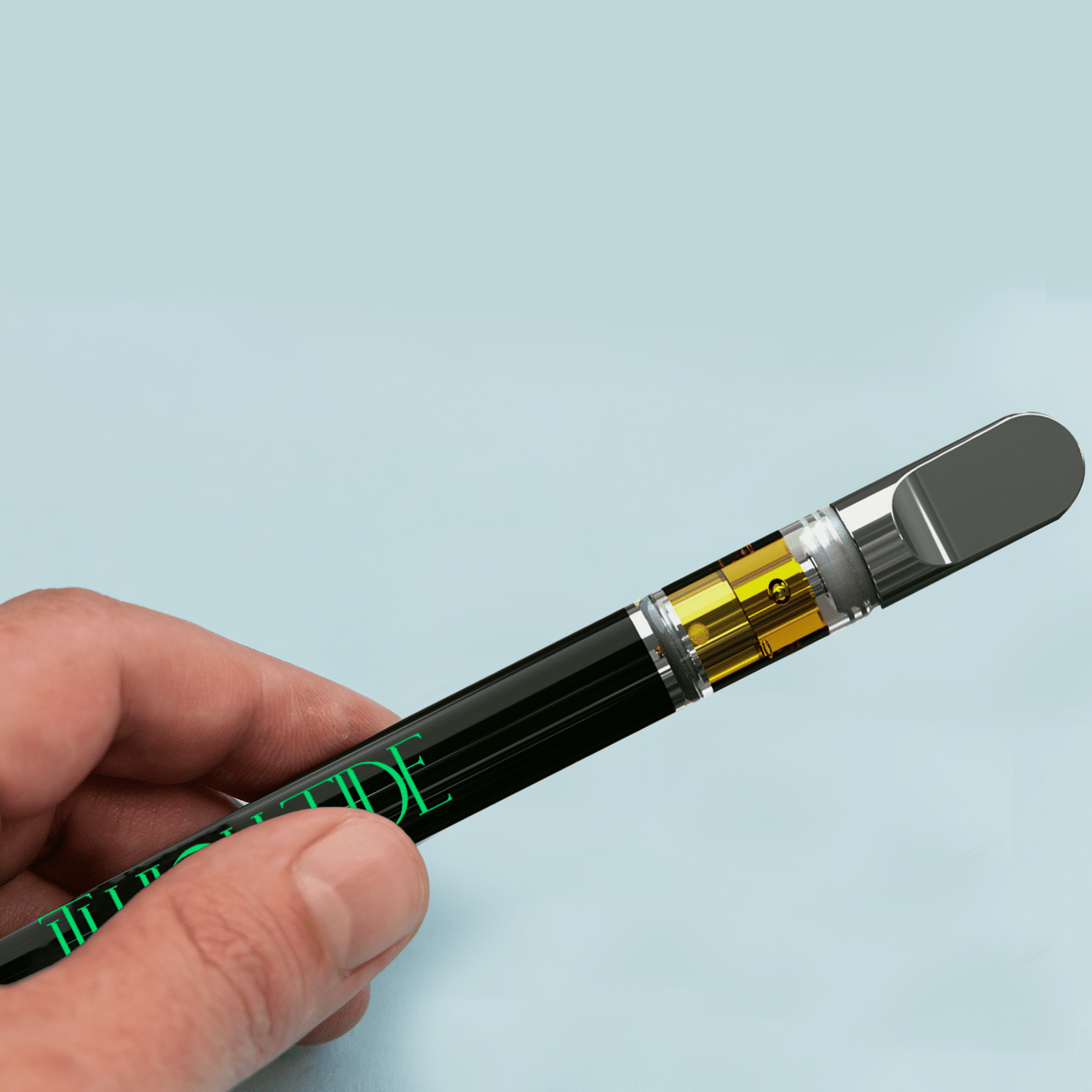 Diagram or close-up of the SlimFlow Vape Pen's nano ceramic heating element.