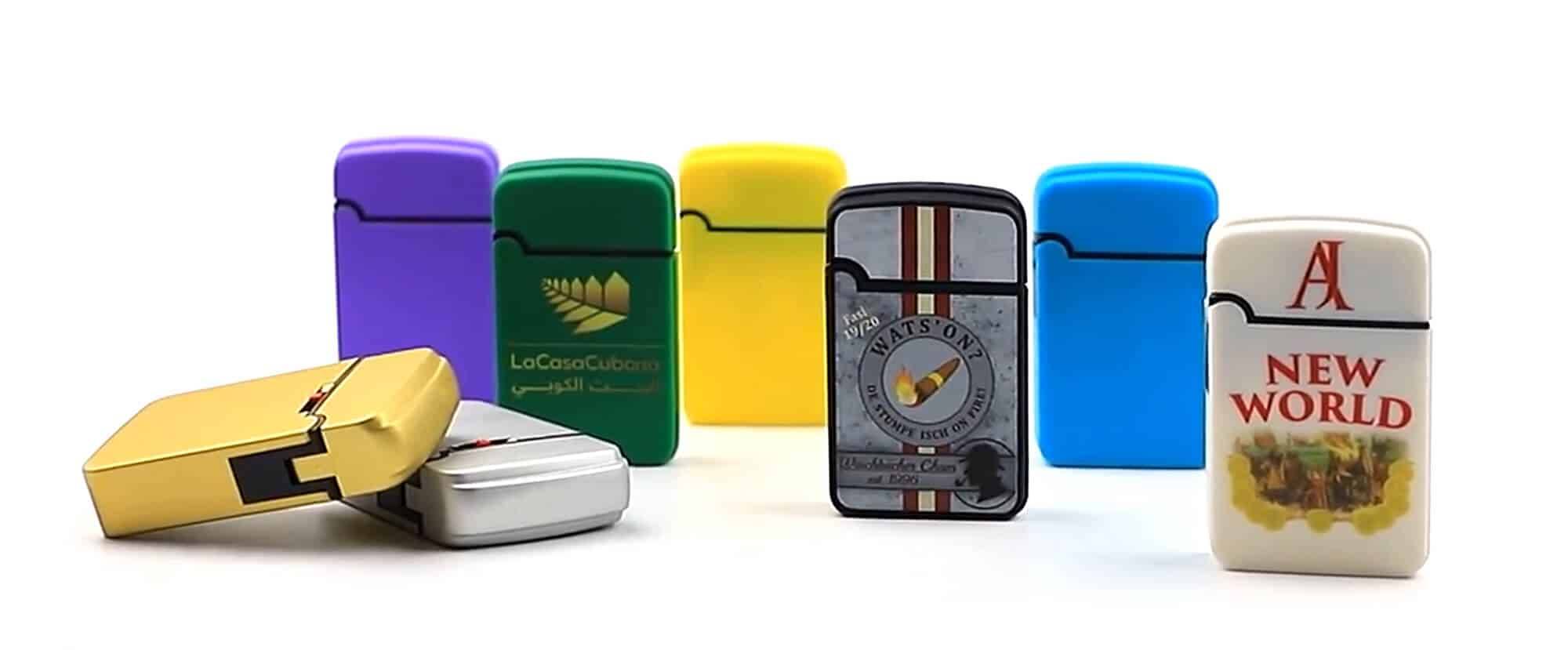 The Nova custom jet flame lighter, lighting up your brand.