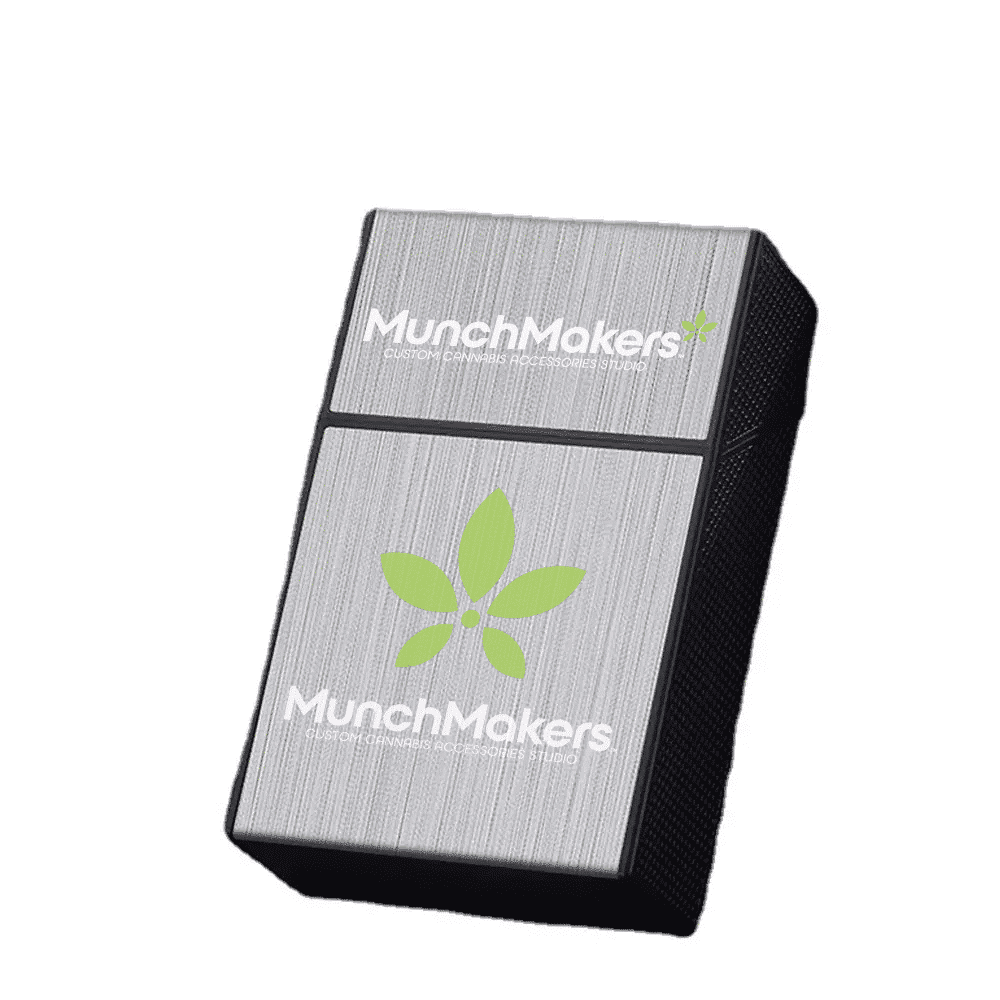 A custom square joint case, perfect for smoking on the go.