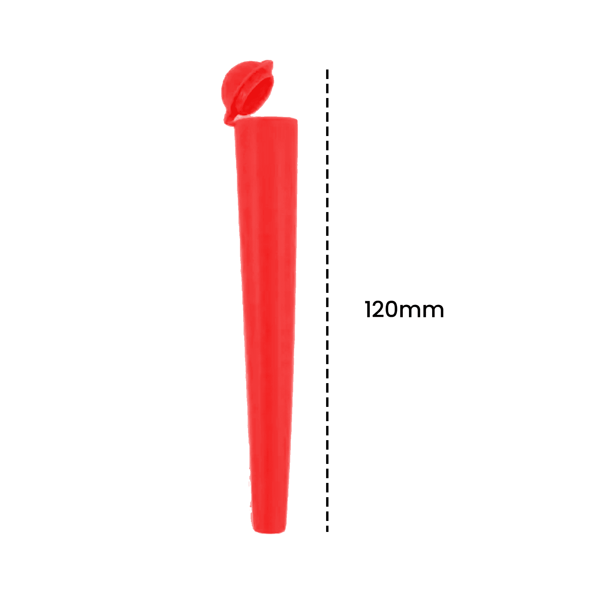 Custom plastic joint tubes in various colors with branding.