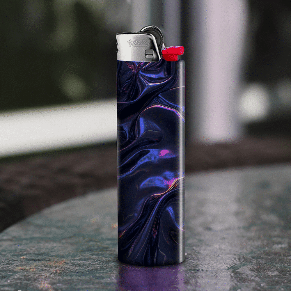 Examples of custom designs on Official BIC Lighters.