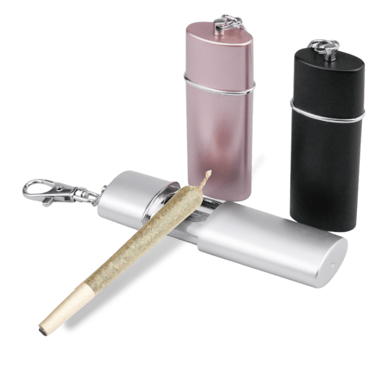 A portable pocket ashtray that goes where you go.
