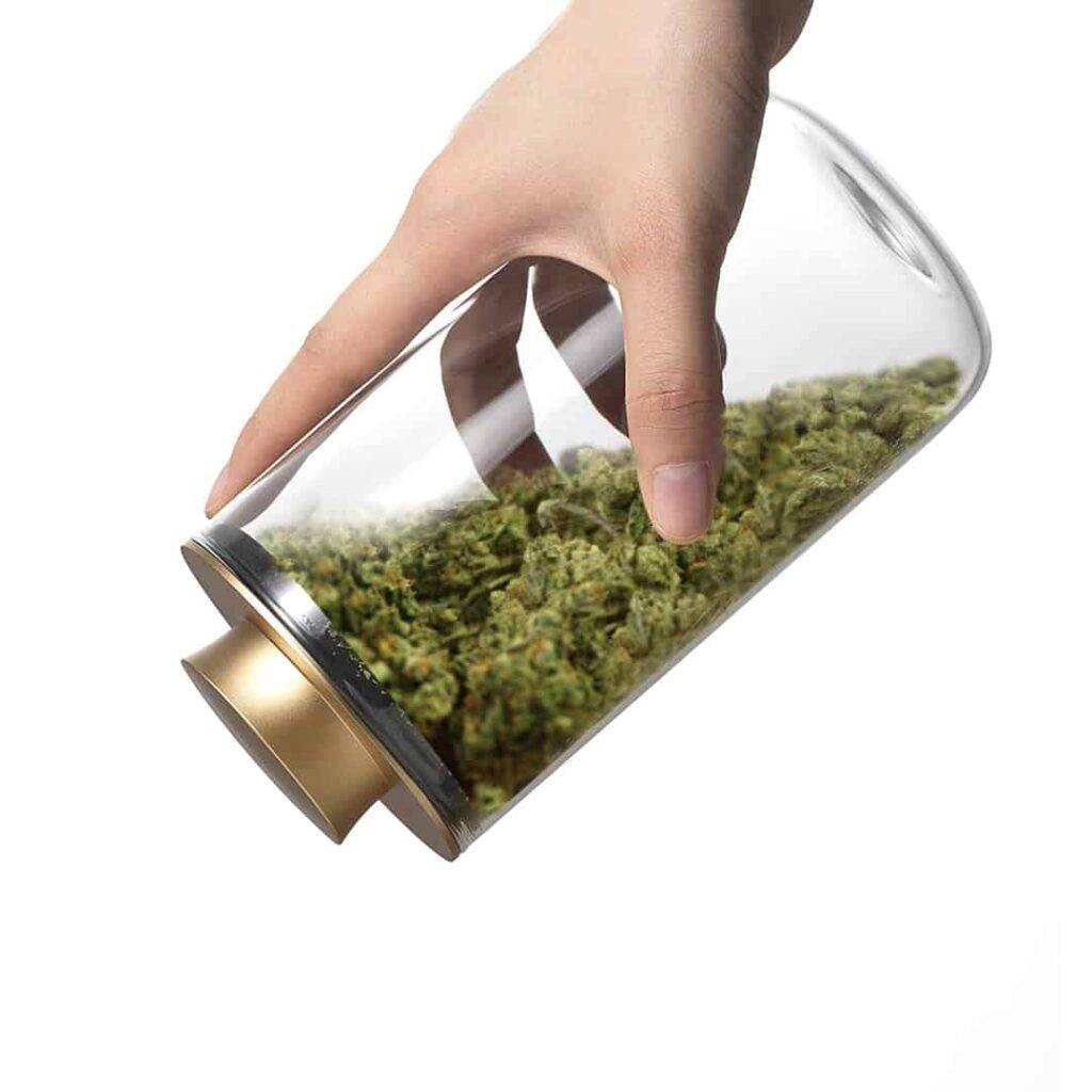 The Stash Pro custom stash jar, for stashing done right.