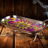 Rolling Tray with Holder - Small
