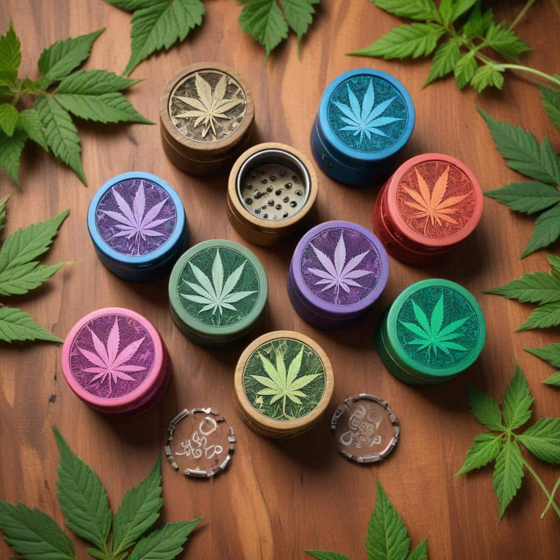 An Insight into the Different Types of Personalised Weed Grinders