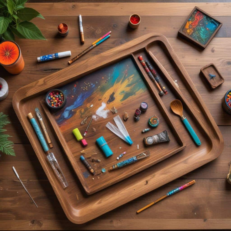 DIY Rolling Tray Tutorial
