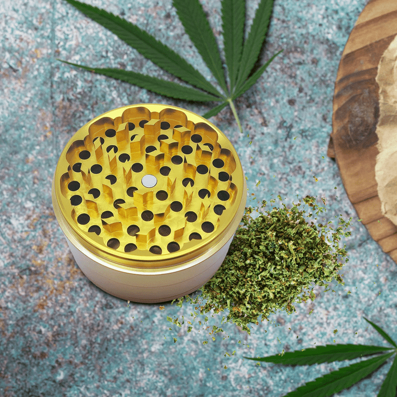 Unlock Perfectly Ground Herb with the Gold Rush Grinder