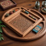 Elevate Your Rolling Experience: Discover the Magic of Handmade Wooden Rolling Trays