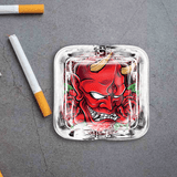 Elevate Your Decor with Custom Square Ashtrays