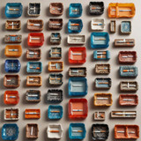 What are the different kinds of ashtrays and what are their purposes?