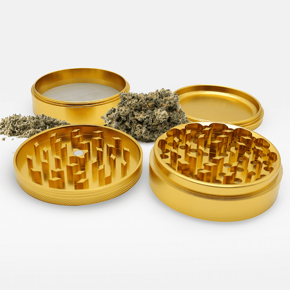 Gold Rush 4pc Big Grinder