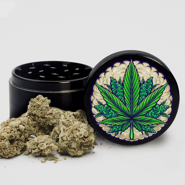 4 Piece Zinc Grinder  - 55mm