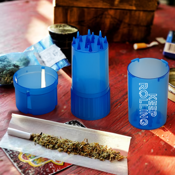 Plastic Grinder with Storage