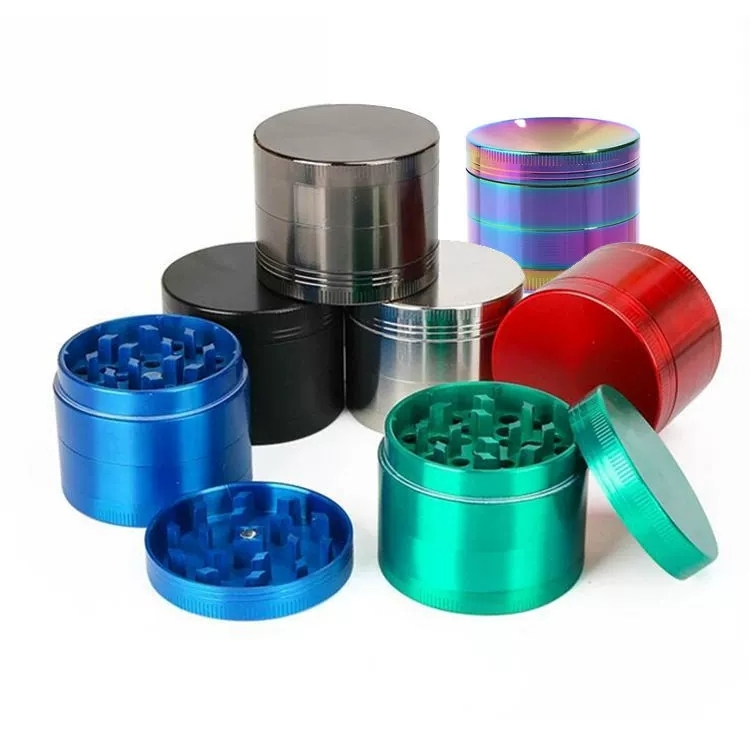 Standard 4 Piece Zinc Grinder in multiple color options
