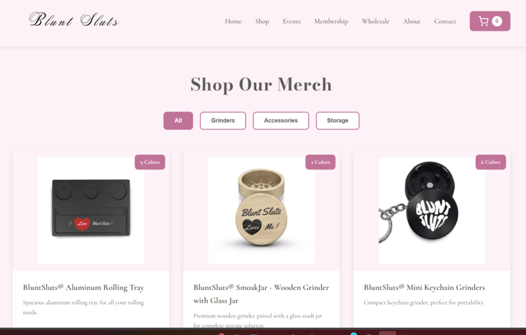 BluntSluts Merch Store